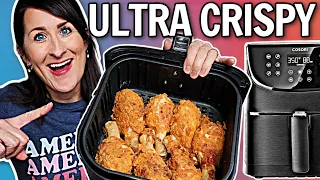 The CRISPIEST Air Fryer Fried Chicken Recipe // EASY Air Fryer Recipe // Buttermilk Fried Chicken