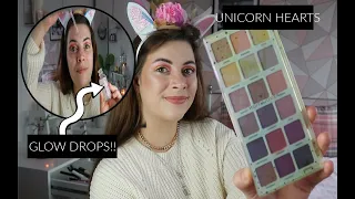 UNBOXING AND TESTING OUT THE NEW UNICORN HEARTS COLLECTION | I HEART REVOLUTION