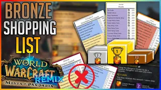 WoW Remix: HOW TO Save As Much Bronze As Possible | Easier & Harder WoW:Remix Rewards To Get