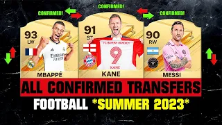 ALL CONFIRMED TRANSFERS NEWS SUMMER 2023 - Football! ✅😱 ft. Messi, Kane, Mbappe…