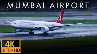 Mumbai Airport | Monsoon Plane Spotting | 2023 | MEGA Compilation | 4K