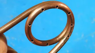 Few people know this secret of the copper tube! A great idea with your own hands!