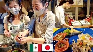 Quedan impactados! Japoneses hacen por primera vez comida mexicana desde cero! tortillas de maiz!