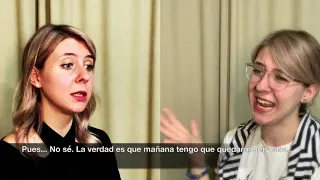 Испанские разговорные глаголы: Quedar VS.  Quedarse.  Video diálogo en español