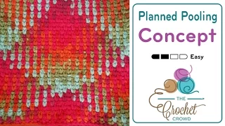 Crochet Planned Pooling - Beginners | The Crochet Crowd