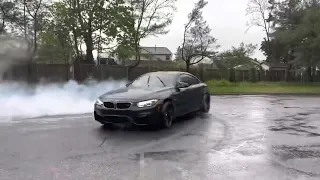 The only time a BMW M4 should be out in the rain 💯