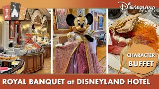 🍽️  Royal Banquet Character Buffet at Disneyland Hotel in Disneyland Paris 2024