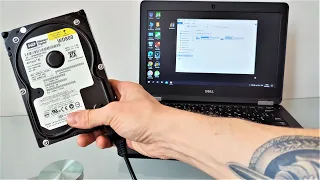 Как подключить жесткий диск HDD от ПК к ноутбуку