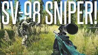 LONG-RANGE SNIPING WITH THE SV-98! - Escape From Tarkov Gameplay
