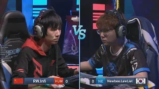 Infi (HU) vs LawLiet (NE) WarCraft Gold League Summer 2019 (Miker)