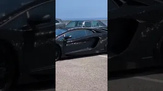 Black Lamborghini 🖤slow motion video#shortsyoutube #carlovers #whatsappstatus #instagram