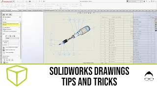 SOLIDWORKS Tutorial - Drawings Tips and Tricks
