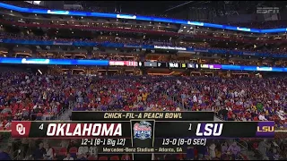 NCAAF 2019-2020 / CFP Semifinal / Peach Bowl / (4) Oklahoma Sooners - (1) LSU Tiger / EN