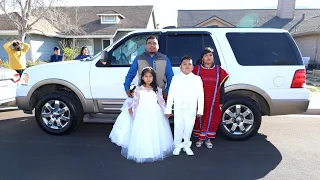 Bautizos de Archivaldo, Dianaly y Andrea [ familia Merino Martinez ] # 2 En Fairfield Ca. 12/feb/22