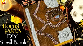 DIY HOCUS POCUS SPELL BOOK with Moving Eye | Sanderson Sisters Cosplay | Haul-O-Ween of Videos