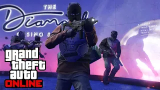 DIAMOND CASINO HEIST | GTA V ONLINE GAMEPLAY WITH SUBSCRIBERS | GTA V LIVE | GTA V PARKOUR & HEIST