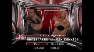 WWE - The Undertaker vs. Mr. Kennedy (ALL COM) - No Mercy 2006