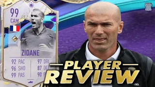 5⭐/5⭐ 99 COVER STAR ICON ZIDANE SBC PLAYER REVIEW - FIFA 23 ULTIMATE TEAM