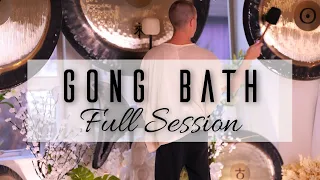 Full Gong Bath Session - Sound Healing Journey With Gongs