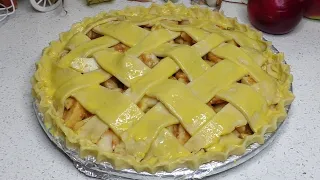 Американский ЯБЛОЧНЫЙ пирог APPLE PIE простой рецепт. ЭПЛ ПАЙ.