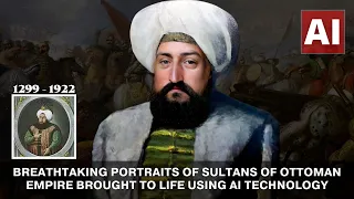 Breathtaking Portraits of Sultans Of Ottoman Empire Brought To Life Using AI Technology. Vol. 3