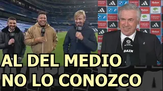 Carlo Ancelotti Reacciona al Empate. Real Madrid 1-1Atletico de Madrid