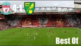 Amazing atmosphere at Anfield as Liverpool plays their first match of the season