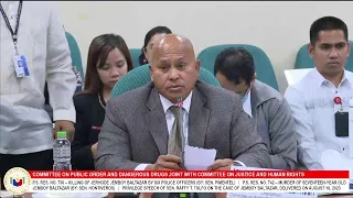Committee on Public Order and Dangerous Drugs (August 29, 2023)