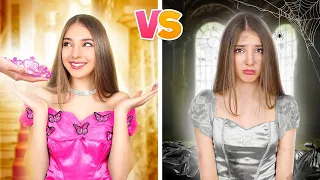 How to Become From Poor to Rich Princess | Princess in Real Life