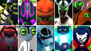 Evolution of Exclusive Aliens in Ben 10 Games (2009 - 2022) 4K ULTRA HD