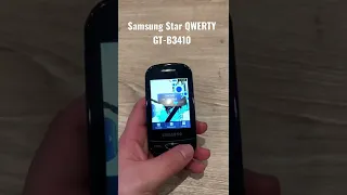 Samsung Star Qwerty boot up and shutdown + slide open