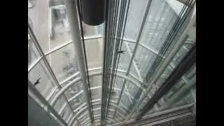 Otis scenic traction elevator at Karstadt in Munich