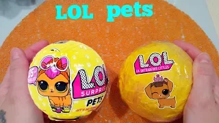 СЮРПРИЗЫ ЛОЛ ПЕТС своими руками Шарик ПИТОМЦЫ ЛОЛ SELF LOL Surprise Pets ИГРУШКИ Л.О.Л