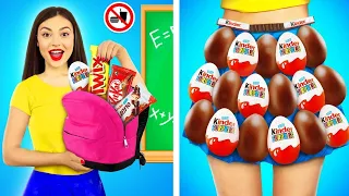 Faire entrer des bonbons en classe | Idées pour manger secrètement des snacks à l'école par RATATA