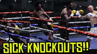 INSANE Boxing Knockouts Compilation | Undisputed Gameplay | Best Moments