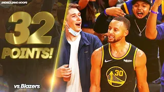 Stephen Curry Full Highlights vs Blazers ● 32 POINTS! ● 26.11.21 ● 1080P 60 FPS