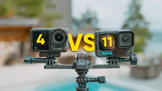 DJI Osmo Action 4 vs GoPro Hero 11 - In-Depth Comparison