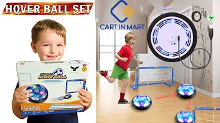 Cart in Mart Cart In Mart LED Hover Soccer Ball with 2 Goals USB Rechargeable