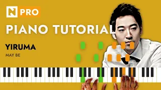 Yiruma - May be | PIANO TUTORIAL | PRO