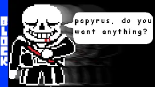 What If Sans DOESN'T Go Off Screen When He Dies? [ Undertale ]