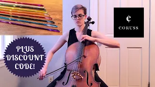 Coruss VEGAN Bow Hair | Sound Test on Cello + DISCOUNT Code!