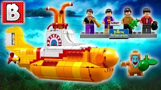Lego The Beatles Yellow Submarine Set 21306 | Unbox Build Time Lapse Review