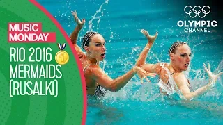 Romashina & Ishchenko's Rio 2016 Gold Medal performance to Mermaids (Rusalki) | Music Monday