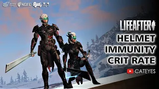 LifeAfter -  💎How to Increase Crit Immunity Rate on Helmet In-Depth Review - Tips to be OP