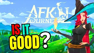 I TRIED AFK JOURNEY FOR THE FIRST TIME