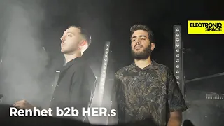 Renhet b2b HER.s - Live @ Electronic Space, Athens 5.10.2021 [Organic House & Melodic House DJ Mix ]