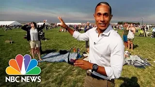 NBC News' Miguel Almaguer Gets Emotional Watching the Solar Eclipse | NBC News