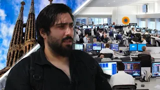 Visitando un TRADING FLOOR en BARCELONA de SCALPING de acciones americanas | PARTE 1