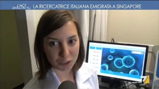 La ricercatrice italiana emigrata a Singapore