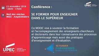 1.12- Conférence de Benoit Raucent "Enseignez moins pour qu'ils apprennent mieux"